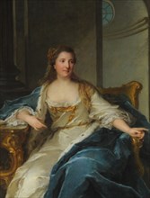 Portrait of Princess Caroline of Hesse-Rheinfels-Rotenburg (1714-1741), First half of the 18th cent. Creator: Nattier, Jean-Marc (1685-1766).