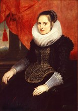 Maria van Ghinderdeuren , 1625. Creator: Vos, Cornelis de