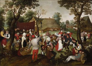 The Peasant Wedding, ca 1559-1575. Creator: Cleve, Marten van, the Elder (1527-1581).