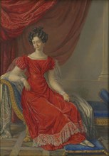 Maria Theresa of Austria (1801-1855), Queen of Sardinia, First half of the 19th cent.. Creator: Giovannetti, Raffaelle (Raphael) (1822-1911).