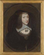 Christine Marie of France (1606-1663), Duchess of Savoy in widow's dress, c. 1640. Creator: Torret, Philibert (c. 1600-1669).