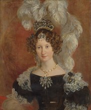 Maria Theresa of Austria (1801-1855), Queen of Sardinia, First half of the 19th cent.. Creator: Cavalleri, Ferdinando (1794-1865).