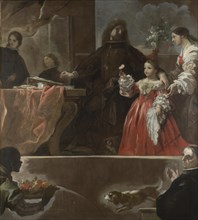 A Homage to Velázquez, ca 1692-1700. Creator: Giordano, Luca (1632-1705).