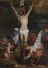 The Crucifixion, Second Half of the 17th cen.. Creator: Thijs, Pieter Pauwel