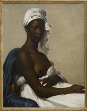 Portrait d'une femme noire, 1800. Creator: Benoist, Marie-Guillemine (1768-1826).