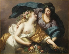 Peace Bringing Back Abundance (La Paix ramenant l'Abondance), 1780. Creator: Vigée Le Brun, Louise Élisabeth (1755-1842).