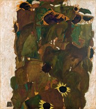 Sunflowers I, 1911. Creator: Schiele, Egon (1890-1918).