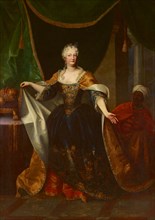 Elisabeth Christine of Brunswick-Wolfenbüttel (1691-1750), ca 1730. Creator: Auerbach, Johann Gottfried (1697-1753).