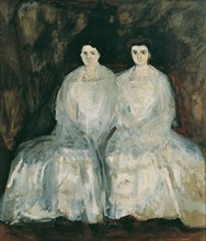 The sisters Karoline and Pauline Fey, 1905. Creator: Gerstl, Richard