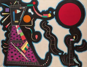 Le Rond rouge, 1939. Creator: Kandinsky, Wassily Vasilyevich