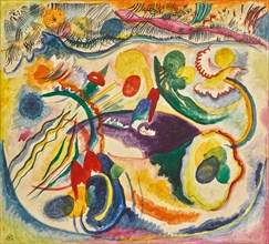 On the Theme of the Last Judgement, 1913. Creator: Kandinsky, Wassily Vasilyevich (1866-1944).