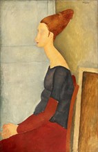 Jeanne Hébuterne au henné, 1918. Creator: Modigliani, Amedeo (1884-1920).