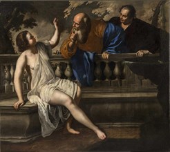 Susanna and the Elders, 1652. Creator: Gentileschi, Artemisia