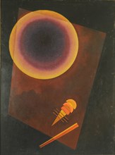 Circle with brown, 1929. Creator: Kandinsky, Wassily Vasilyevich