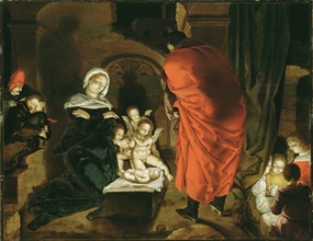 The Nativity of Christ, First Half of 16th cen.. Creator: Leyden, Aertgen Claesz., van