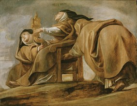 Saint Clare of Assisi, 1620. Creator: Rubens, Pieter Paul (1577-1640).