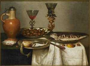 Breakfast, 1638. Creator: Mahu, Cornelis (1613-1689).