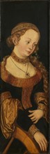 Saint Catherine, Early16th cen.. Creator: Cranach, Lucas, the Elder