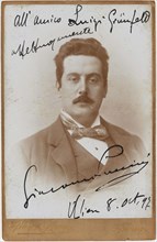 Portrait of the Composer Giacomo Puccini