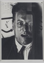 Kurt Schwitters , c. 1924. Creator: Lissitzky, El (1890-1941).