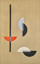 Segments, 1921. Creator: Moholy-Nagy, Laszlo