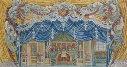Stage design  , 1920s. Creator: Golovin, Alexander Yakovlevich
