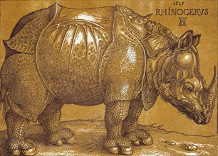 The Rhinoceros, 1515. Creator: Dürer, Albrecht