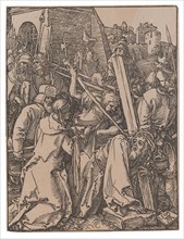 The Carrying of the Cross, from the series "The Small Passion", 1509. Creator: Dürer, Albrecht