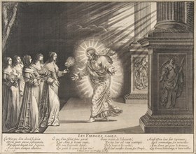 The Wise Virgins before Christ, ca. 1635. Creator: Abraham Bosse.