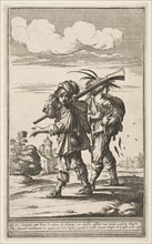 Two Marauders, mid to late 17th century. Creator: Abraham Bosse.