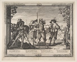 The Hotpot Carried to the Newlyweds; or The Racket, ca. 1633. Creator: Abraham Bosse.