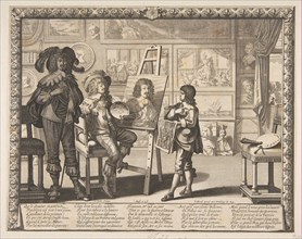 The Painter, ca. 1642. Creator: Abraham Bosse.