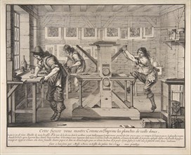 The Intaglio Printers, 1642. Creator: Abraham Bosse.