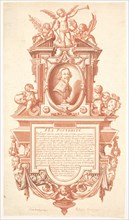Epitaph and Portrait of Jacques Callot, 1635-36. Creator: Abraham Bosse.