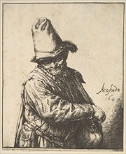 Hurdy Gurdy Man, 1647. Creator: Adriaen van Ostade.