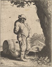 The Pissing Man, 1610-85. Creator: Adriaen van Ostade.
