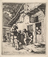 Traveling Musicians, 1610-85. Creator: Adriaen van Ostade.