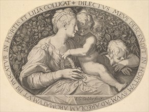 Madonna and Child.n.d. Creator: Aegidius Sadeler II.