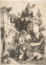 Saint Jerome Penitent in the Wilderness, ca. 1496. Creator: Albrecht Durer.