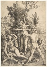 Hercules at the Crossroad, ca. 1498. Creator: Albrecht Durer.