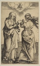 The Virgin and Child with the Infant Christ and Saint Anne, ca. 1500. Creator: Albrecht Durer.