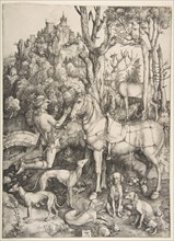 Saint Eustace, ca. 1501. Creator: Albrecht Durer.