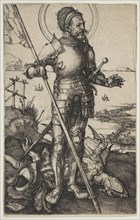 Saint George Standing, ca. 1502. Creator: Albrecht Durer.