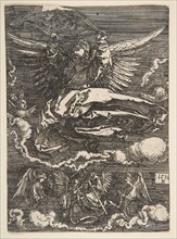 The Sudarium Held by One Angel, 1516. Creator: Albrecht Durer.