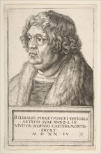 Willibald Pirckheimer, 1524. Creator: Albrecht Durer.
