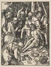 The Lamentation, from The Small Passion, ca. 1509. Creator: Albrecht Durer.