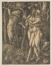 Adam and Eve, from the Small Passion, copy.n.d. Creator: Johann Mommard.