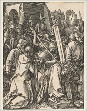 Christ Carrying the Cross, from The Small Passion, ca. 1509. Creator: Albrecht Durer.