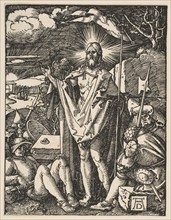 The Resurrection, from The Little Passion, ca. 1510. Creator: Albrecht Durer.