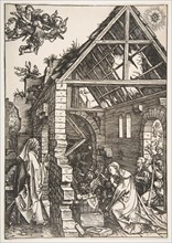 The Nativity, from The Life of the Virgin, 1502-3. Creator: Albrecht Durer.